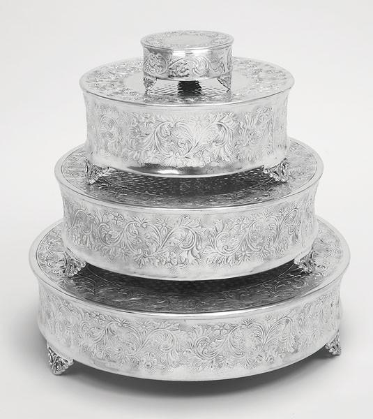 Round Wedding Cake Stand Plate